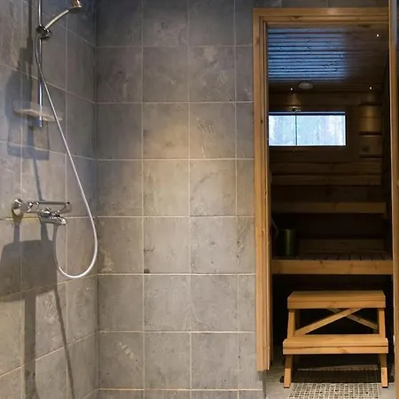 Charming Log House - Lumous B - - Finland Huvilat Pyhätunturi