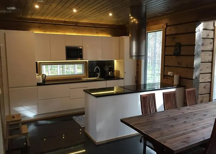 Villa Charming Log House - Lumous B - - Finland Pyhätunturi