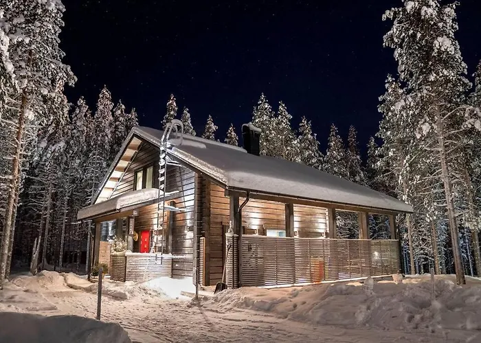 Charming Log House - Lumous B - - Finland Villa Pyhätunturi