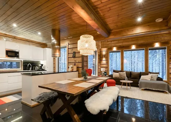 Charming Log House - Lumous B - - Finland Pyhätunturi