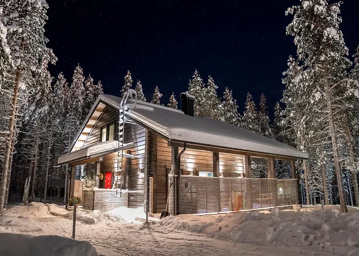 Villa Charming Log House - Lumous B - - Finland Pyhätunturi